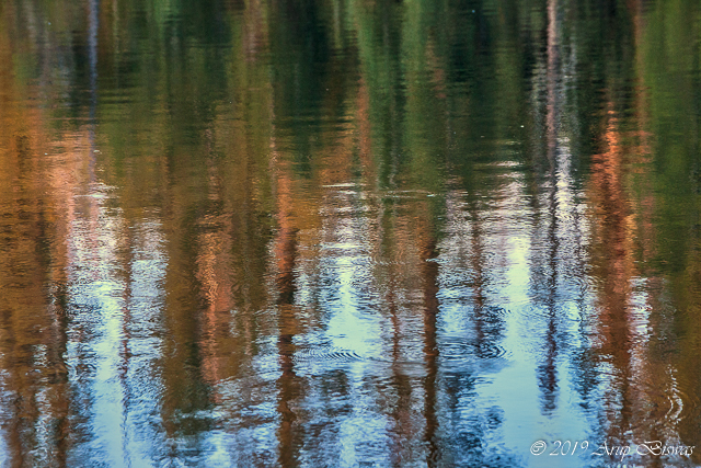 Reflections, abstract