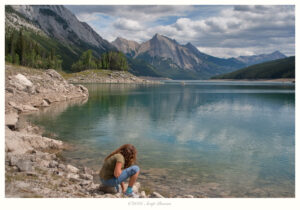 Stillness, Medicine Lake, Canadian Rockies