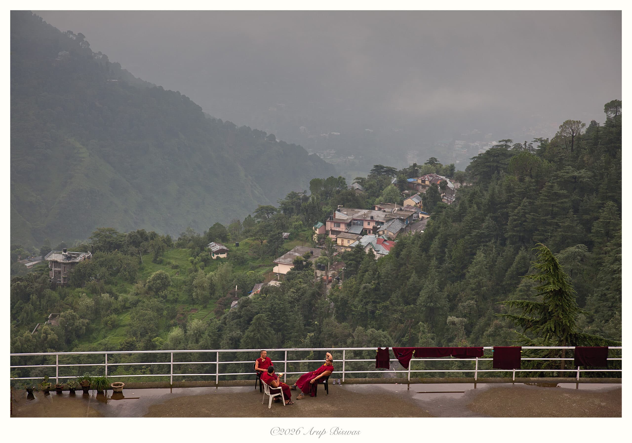 Monks, Dharamshala, Himalayas, India